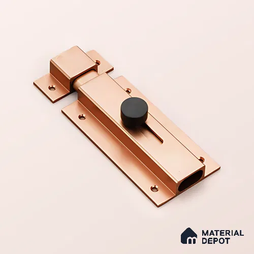 Ottr Aluminium Baby Latch HA 00373 B Rose Gold Finish - Standard | 2 Years Warranty