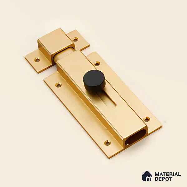 Ottr Aluminium Baby Latch HA 00373 D Gold Finish - Standard | 2 Years Warranty