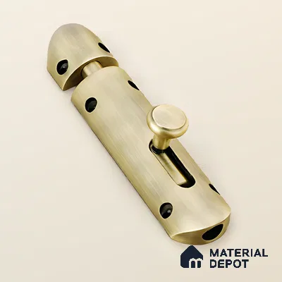 Ottr Aluminium Baby Latch HA 00375 B Antique Brass Finish - Big | 2 Years Warranty