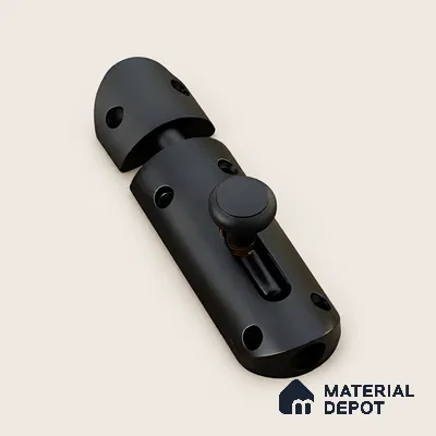 Ottr Aluminium Baby Latch HA 00375 D Black Finish - Big | 2 Years Warranty