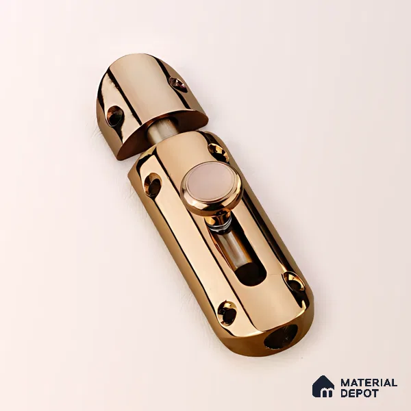 Ottr Aluminium Baby Latch HA 00375 H PVD Rose Gold Finish - Big | 2 Years Warranty