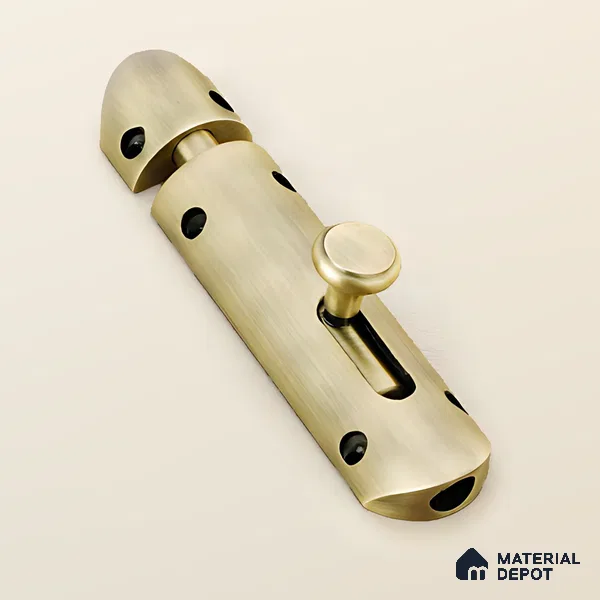 Ottr Aluminium Baby Latch HA 00375 Antique Brass Finish - Small | 2 Years Warranty