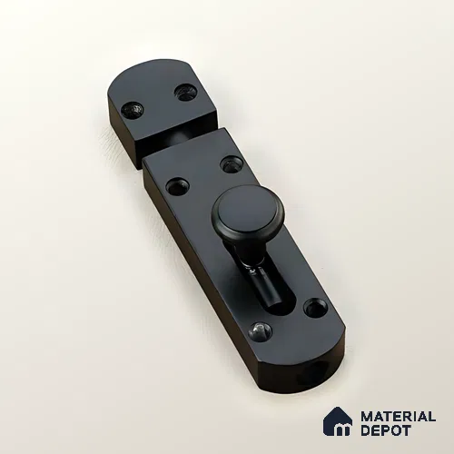 Ottr Aluminium Baby Latch HA 00376 C Black Finish - Small | 2 Years Warranty