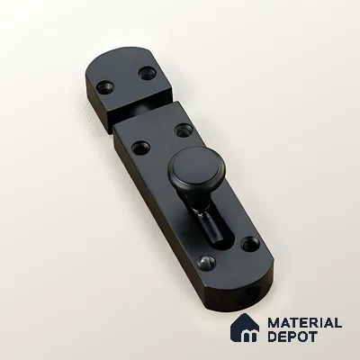 Ottr Aluminium Baby Latch HA 00376 D Black Finish - Big | 2 Years Warranty