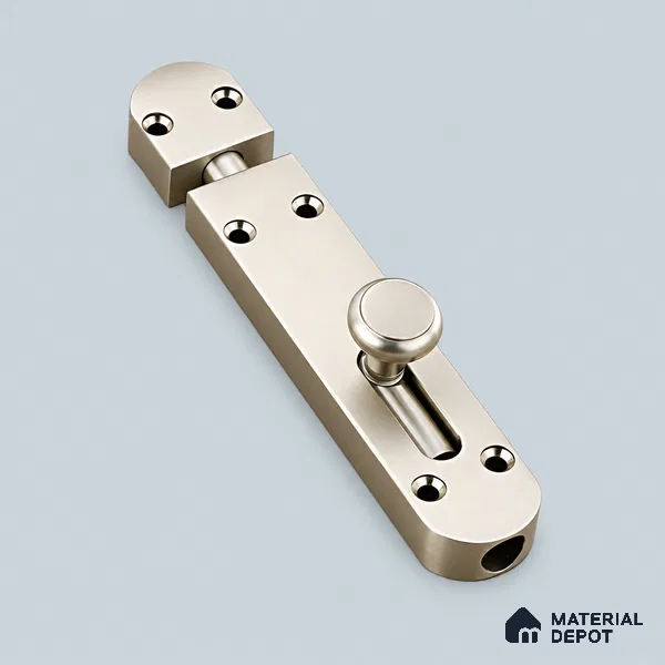 Ottr Aluminium Baby Latch HA 00376 E Stainless Steel Finish - Small | 2 Years Warranty
