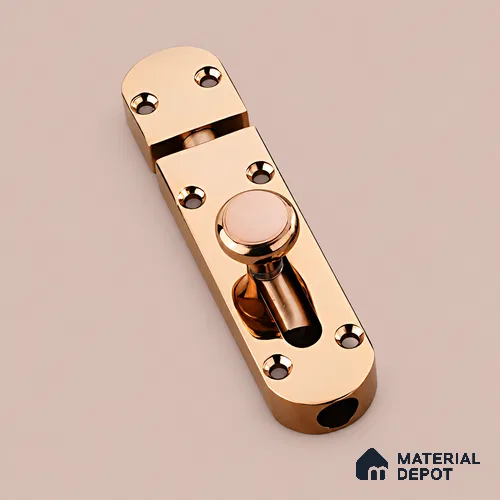 Ottr Aluminium Baby Latch HA 00376 G PVD Rose Gold Finish - Small | 2 Years Warranty