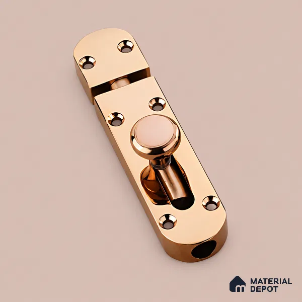 Ottr Aluminium Baby Latch HA 00376 H PVD Rose Gold Finish - Big | 2 Years Warranty