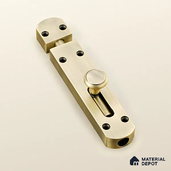 Ottr Aluminium Baby Latch HA 00376 Antique Brass Finish - Small | 2 Years Warranty