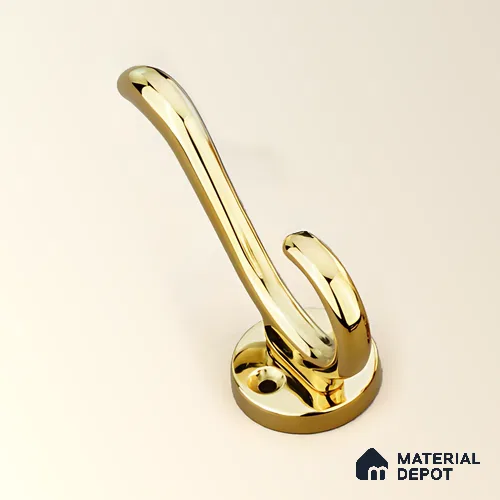 Ottr Zinc Hook HA 00383 B PVD Gold Finish - Standard | 2 Years Warranty