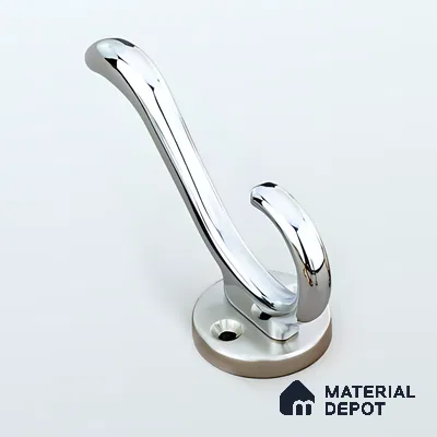 Ottr Zinc Hook HA 00383 D Stainless Steel Chrome Finish - Standard | 2 Years Warranty