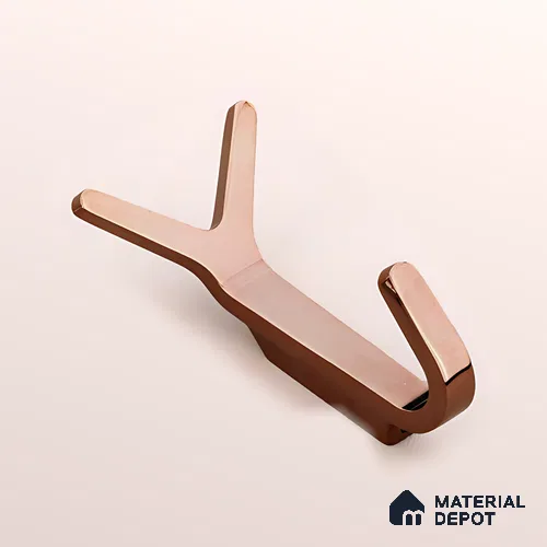 Ottr Zinc Hook HA 00384 B PVD Rose Gold Finish - Standard | 2 Years Warranty