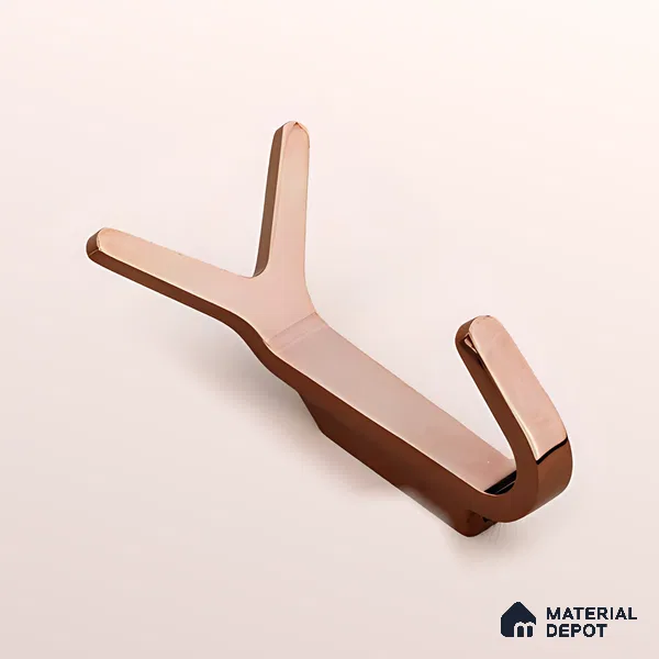 Ottr Zinc Hook HA 00384 B PVD Rose Gold Finish - Standard | 2 Years Warranty