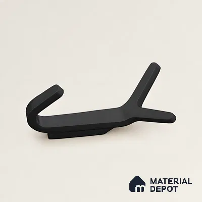 Ottr Zinc Hook HA 00384 C Black Finish - Standard | 2 Years Warranty