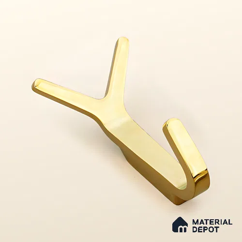 Ottr Zinc Hook HA 00384 PVD Gold Finish - Standard | 2 Years Warranty
