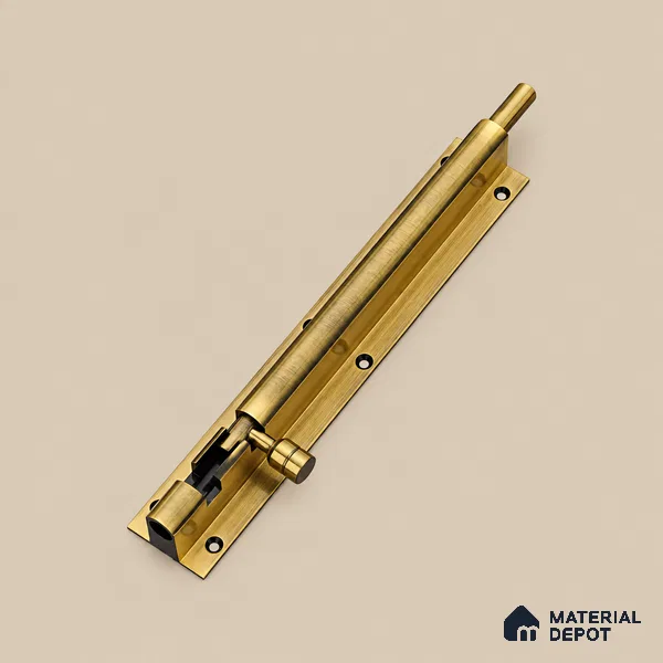 Ottr Aluminium Tower Bolt HA 00393 N Antique Brass Finish - 12in | 2 Years Warranty