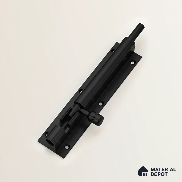 Ottr Aluminium Tower Bolt HA 00393 Z Black Finish - 18in | 2 Years Warranty