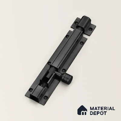 Ottr Aluminium Tower Bolt HA 00394 U Black Finish - 18in | 2 Years Warranty