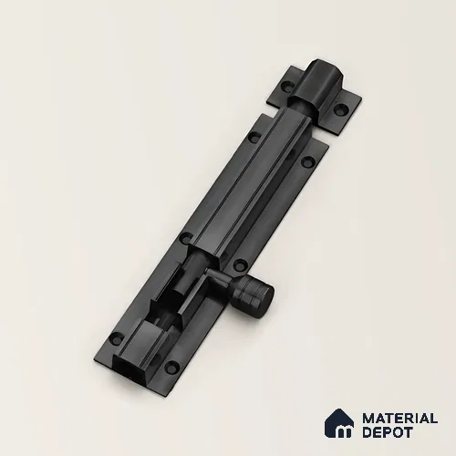 Ottr Aluminium Tower Bolt HA 00394 U Black Finish - 18in | 2 Years Warranty