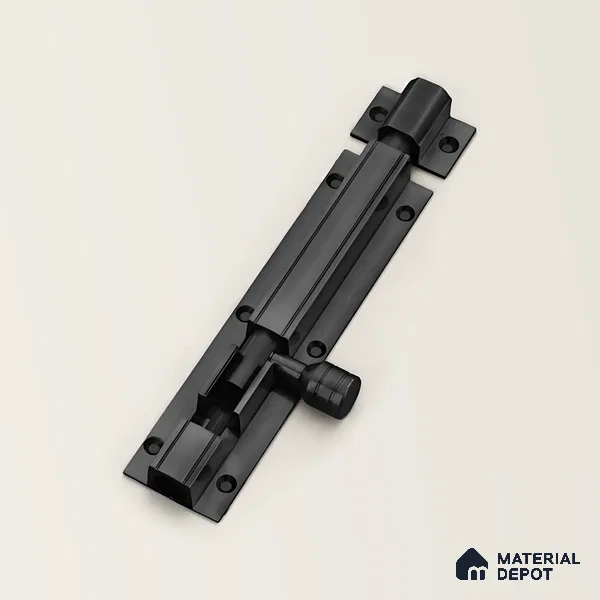 Ottr Aluminium Tower Bolt HA 00394 U Black Finish - 18in | 2 Years Warranty