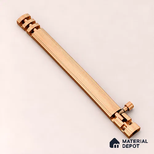 Ottr Aluminium Tower Bolt HA 00396 AF Rose Gold Finish - 18in | 2 Years Warranty
