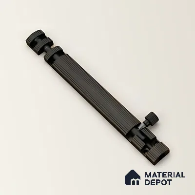 Ottr Aluminium Tower Bolt HA 00396 P Black Finish - 8in | 2 Years Warranty