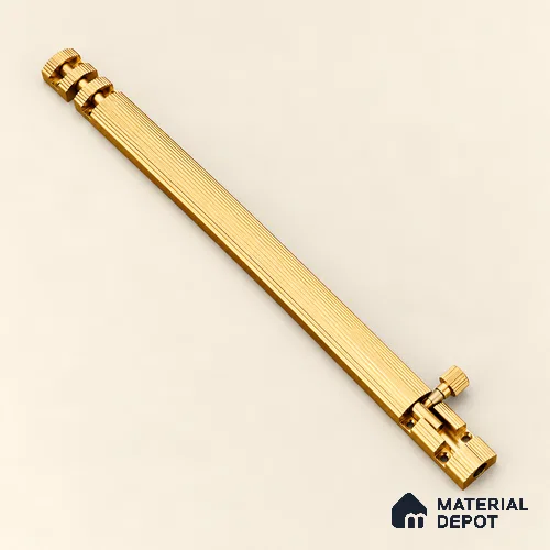 Ottr Aluminium Tower Bolt HA 00396 U PVD Gold Finish - 4in | 2 Years Warranty