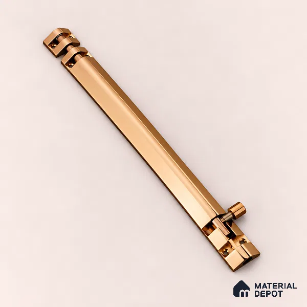 Ottr Aluminium Tower Bolt HA 00397 AE Rose Gold Finish - 12in | 2 Years Warranty