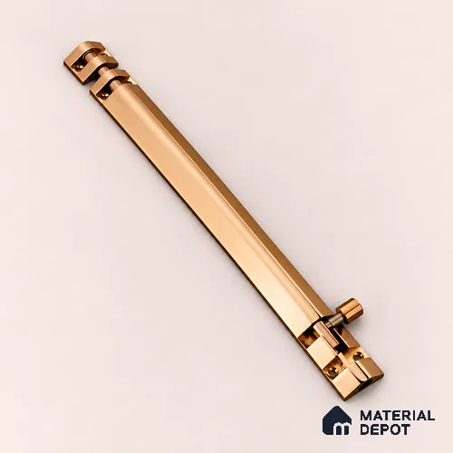 Ottr Aluminium Tower Bolt HA 00397 AF Rose Gold Finish - 18in | 2 Years Warranty