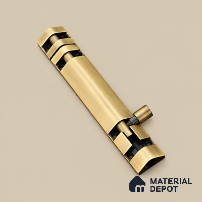 Ottr Aluminium Tower Bolt HA 00397 I Matte Antique Brass Finish - 6in | 2 Years Warranty