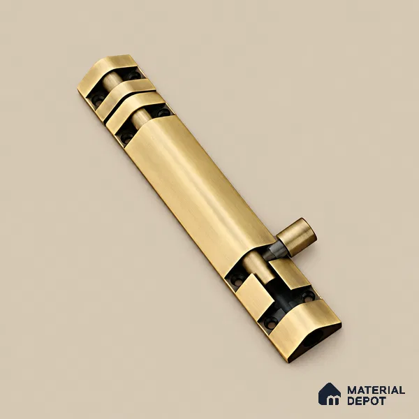 Ottr Aluminium Tower Bolt HA 00397 L Matte Antique Brass Finish - 18in | 2 Years Warranty