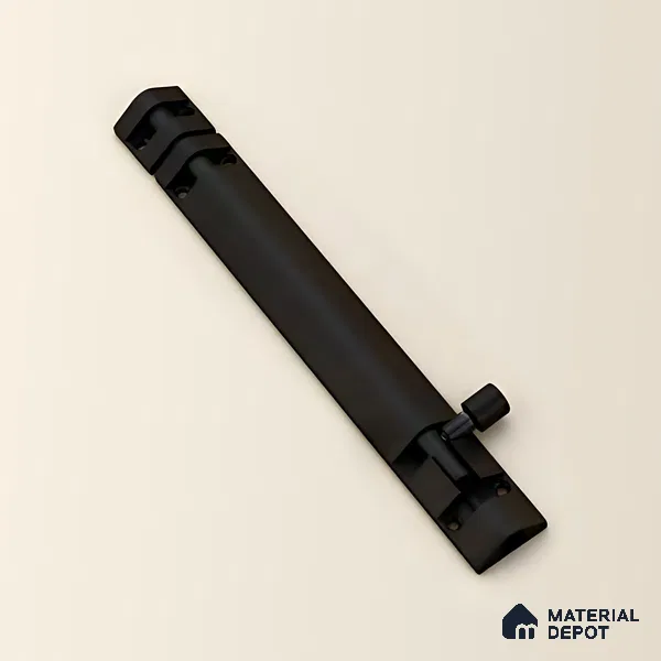 Ottr Aluminium Tower Bolt HA 00397 R Black Antique Finish - 12in | 2 Years Warranty