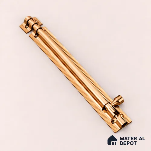 Ottr Aluminium Tower Bolt HA 00398 AE Rose Gold Finish - 12in | 2 Years Warranty