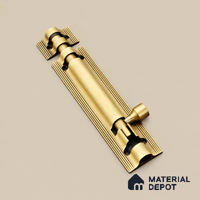 Ottr Aluminium Tower Bolt HA 00398 I Matte Antique Brass Finish - 6in | 2 Years Warranty
