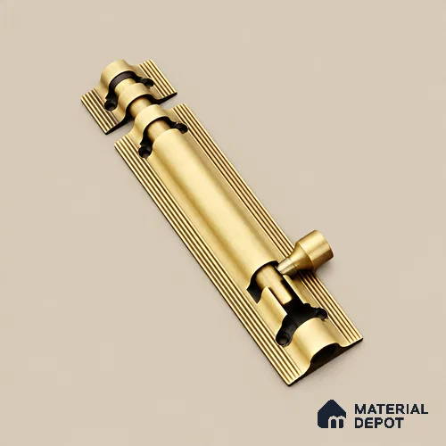 Ottr Aluminium Tower Bolt HA 00398 K Matte Antique Brass Finish - 12in | 2 Years Warranty