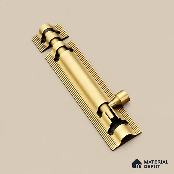 Ottr Aluminium Tower Bolt HA 00398 L Matte Antique Brass Finish - 18in | 2 Years Warranty