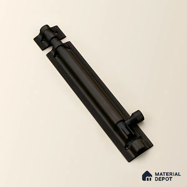 Ottr Aluminium Tower Bolt HA 00398 P Black Antique Finish - 8in | 2 Years Warranty