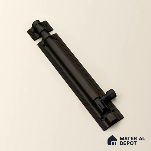 Ottr Aluminium Tower Bolt HA 00398 Q Black Antique Finish - 12in | 2 Years Warranty