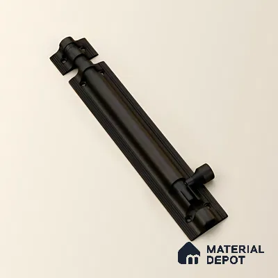 Ottr Aluminium Tower Bolt HA 00398 R Black Antique Finish - 18in | 2 Years Warranty