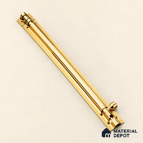 Ottr Aluminium Tower Bolt HA 00398 V PVD Gold Finish - 6in | 2 Years Warranty