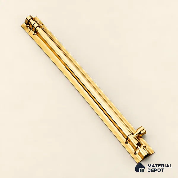 Ottr Aluminium Tower Bolt HA 00398 Y PVD Gold Finish - 18in | 2 Years Warranty