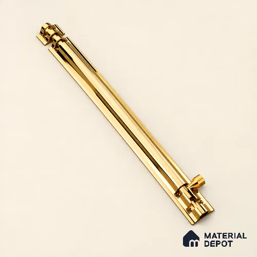 Ottr Aluminium Tower Bolt HA 00399 AF PVD Gold Finish - 18in | 2 Years Warranty