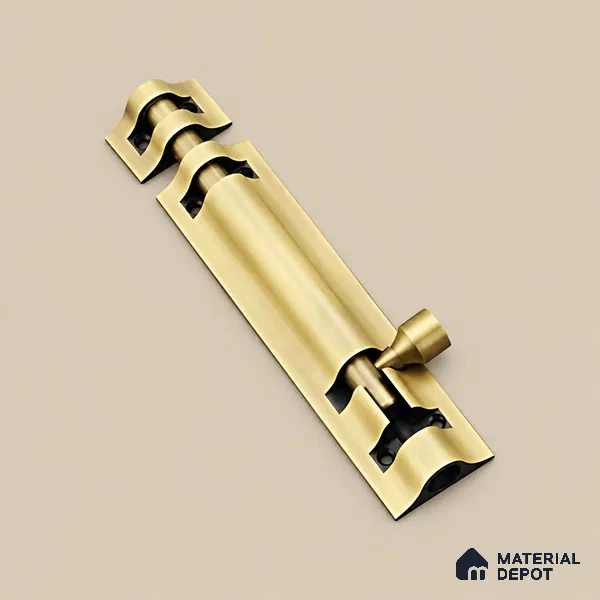 Ottr Aluminium Tower Bolt HA 00399 H Matte Antique Brass Finish - 4in | 2 Years Warranty