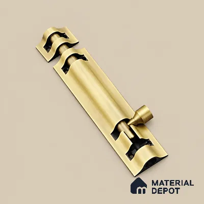 Ottr Aluminium Tower Bolt HA 00399 L Matte Antique Brass Finish - 18in | 2 Years Warranty