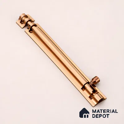 Ottr Aluminium Tower Bolt HA 00399 X Rose Gold Finish - 12in | 2 Years Warranty