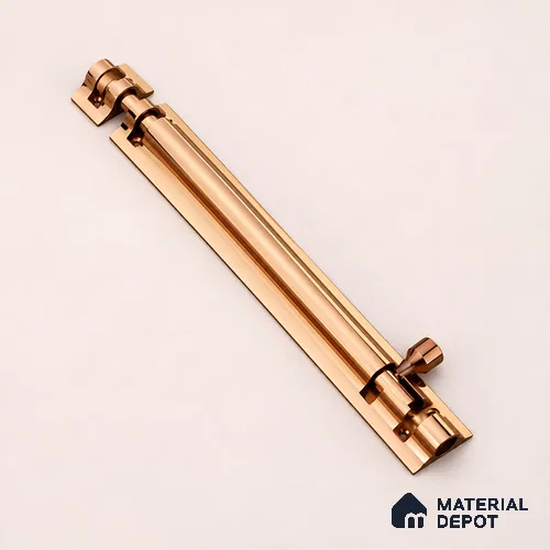 Ottr Aluminium Tower Bolt HA 00399 Y Rose Gold Finish - 18in | 2 Years Warranty