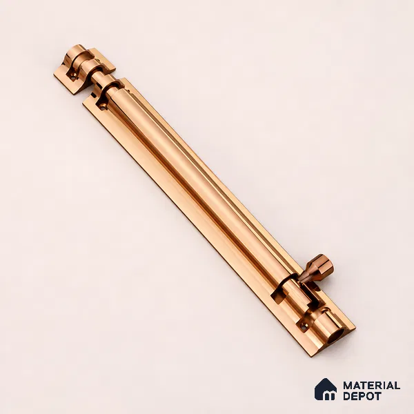 Ottr Aluminium Tower Bolt HA 00399 Z Rose Gold Finish - 24in | 2 Years Warranty