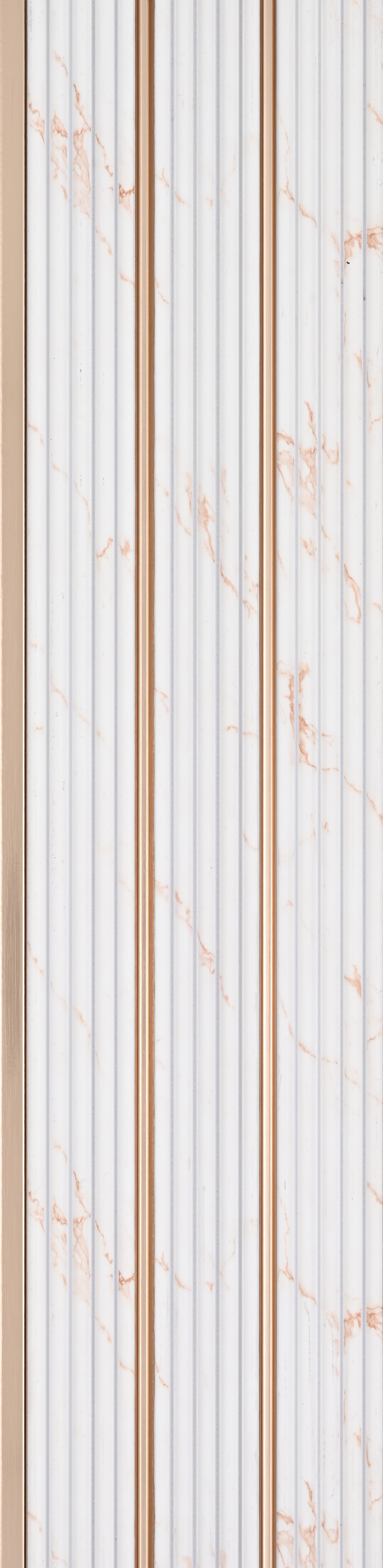 Dove Grey Marble Look PN 07447 8 ft x 4.8 inch PVC Panel - 10 mm | Suitable for Living Room, Bedroom & Office | Width is Subjected to 5% Variation