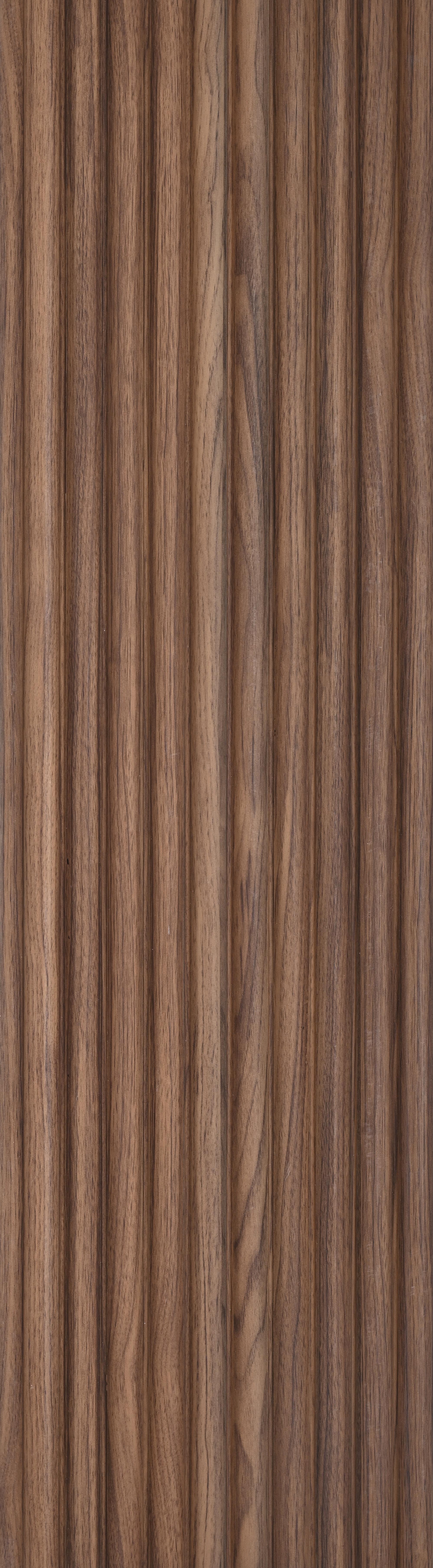 PN 07499 Wood Look Louver 8 ft x 0.5 ft Texture Finish  - 10 mm | Suitable for Feature Wall, TV Unit & Living Room