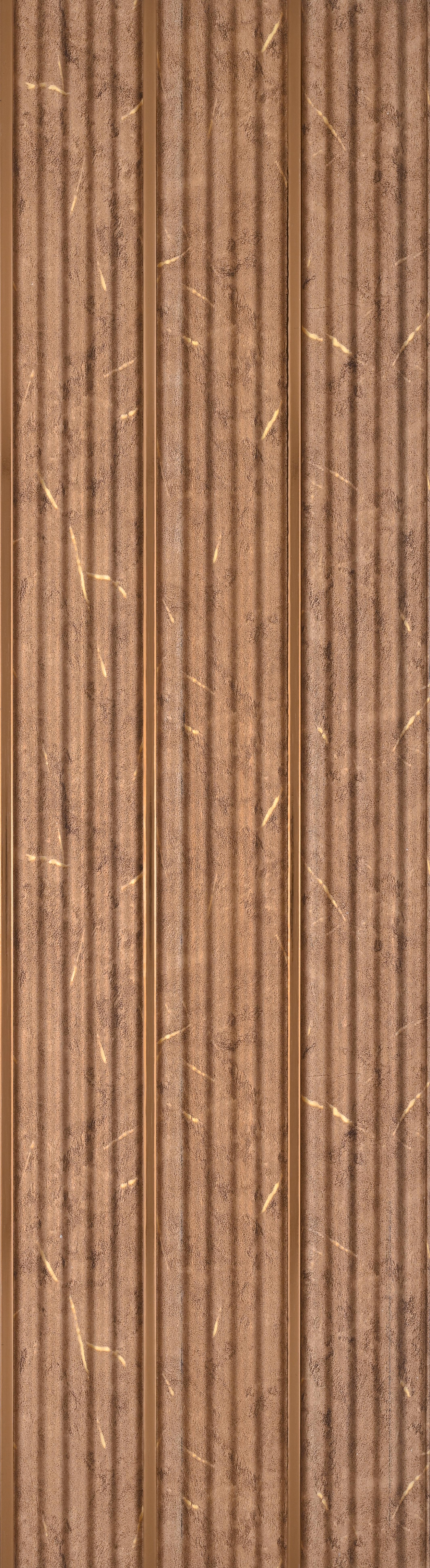 PN 07502 Marble Look Louver 8 ft x 0.5 ft Texture Finish  - 10 mm | Suitable for Feature Wall, TV Unit & Living Room