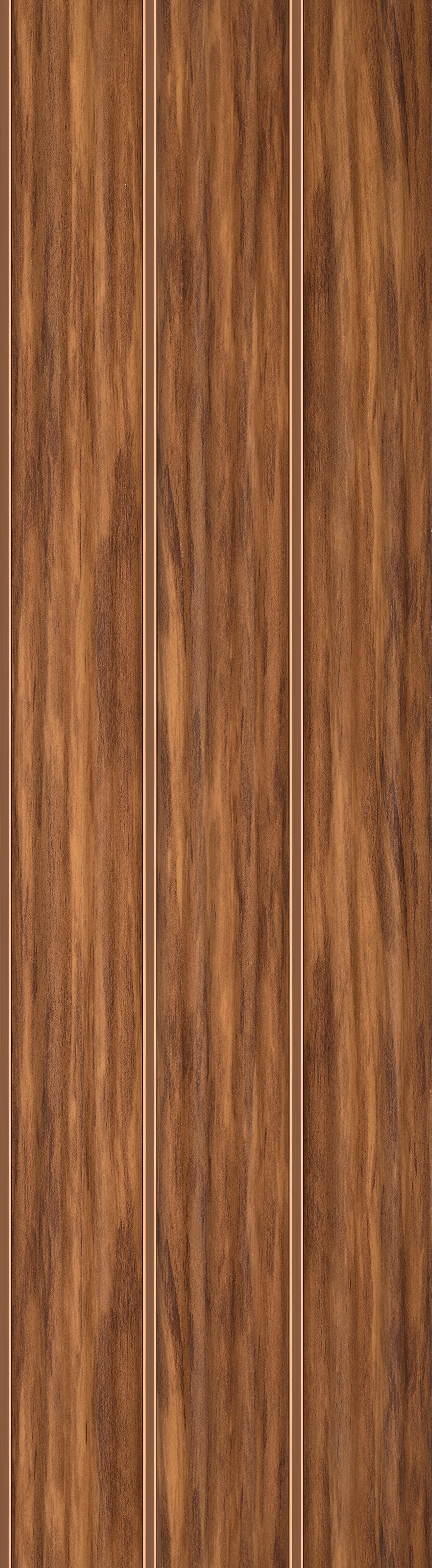 Wooden Look PN 07504 8 ft x 6 inch PVC Panel - 10 mm | Suitable for Living Room, Bedroom & Office | Width is Subjected to 5% Variation